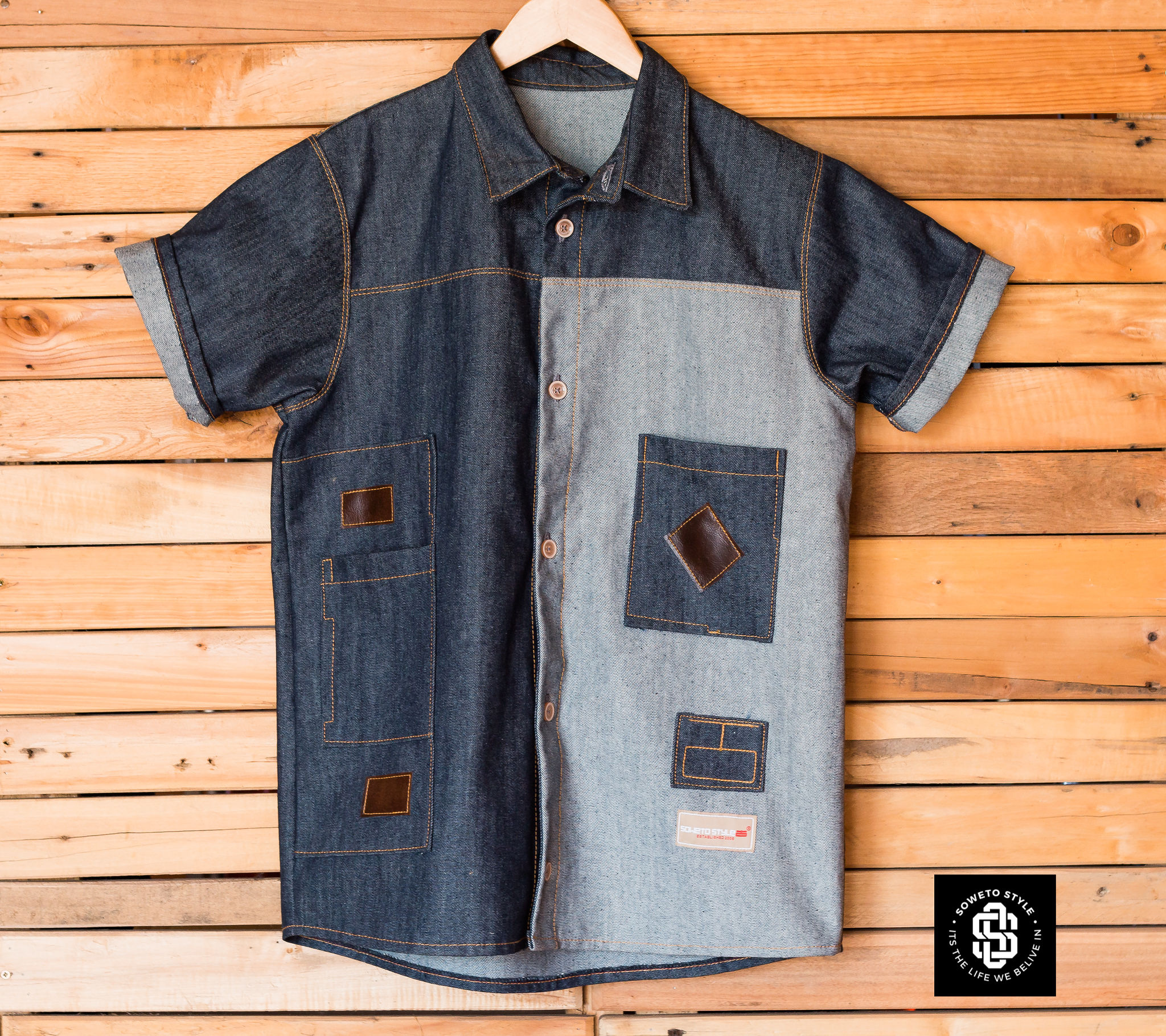 Soweto Style Denim Shirt